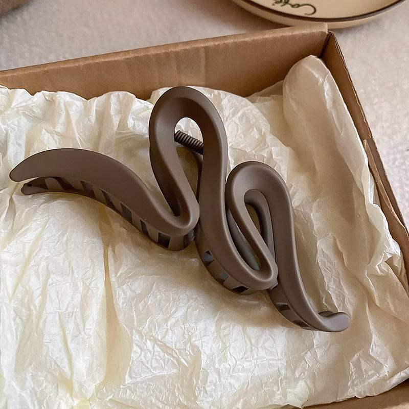 Alloy Acrylic Hair Claw Clip - Trendsi - Flyclothing LLC