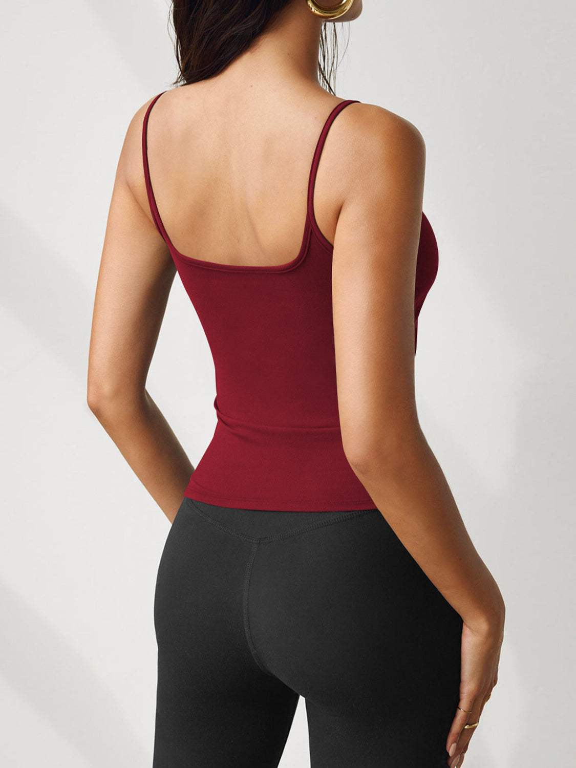 Scoop Neck Cami - Trendsi - Flyclothing LLC