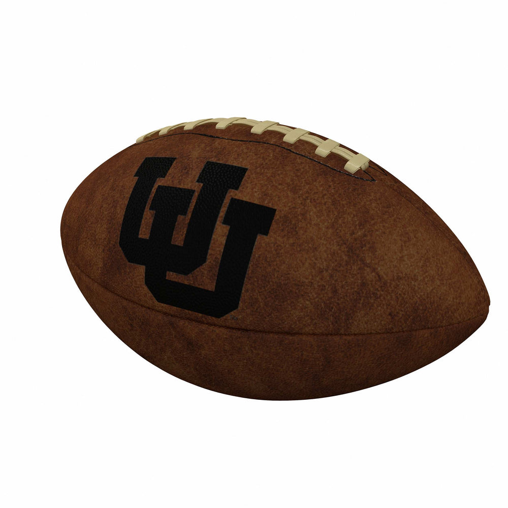 Utah Official-Size Vintage Football - Logo Brands - Flyclothing LLC