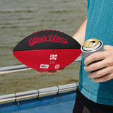 Utah Pinwheel Junior Size Rubber Football