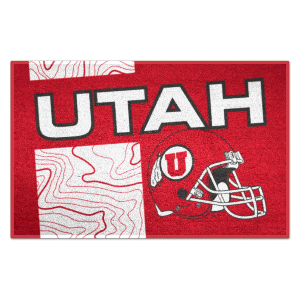 University of Utah Starter Mat - Uniform - Logo Brands - Flyclothing LLC