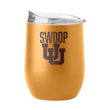 Utah 16oz Huddle Powder Coat Curved Bev