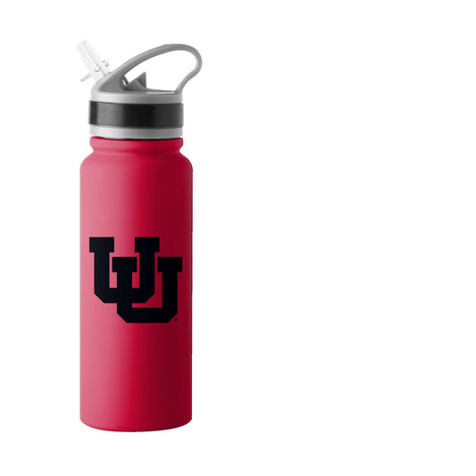 Utah 25oz Logo Flip Top Bottle - Logo Brands - Flyclothing LLC