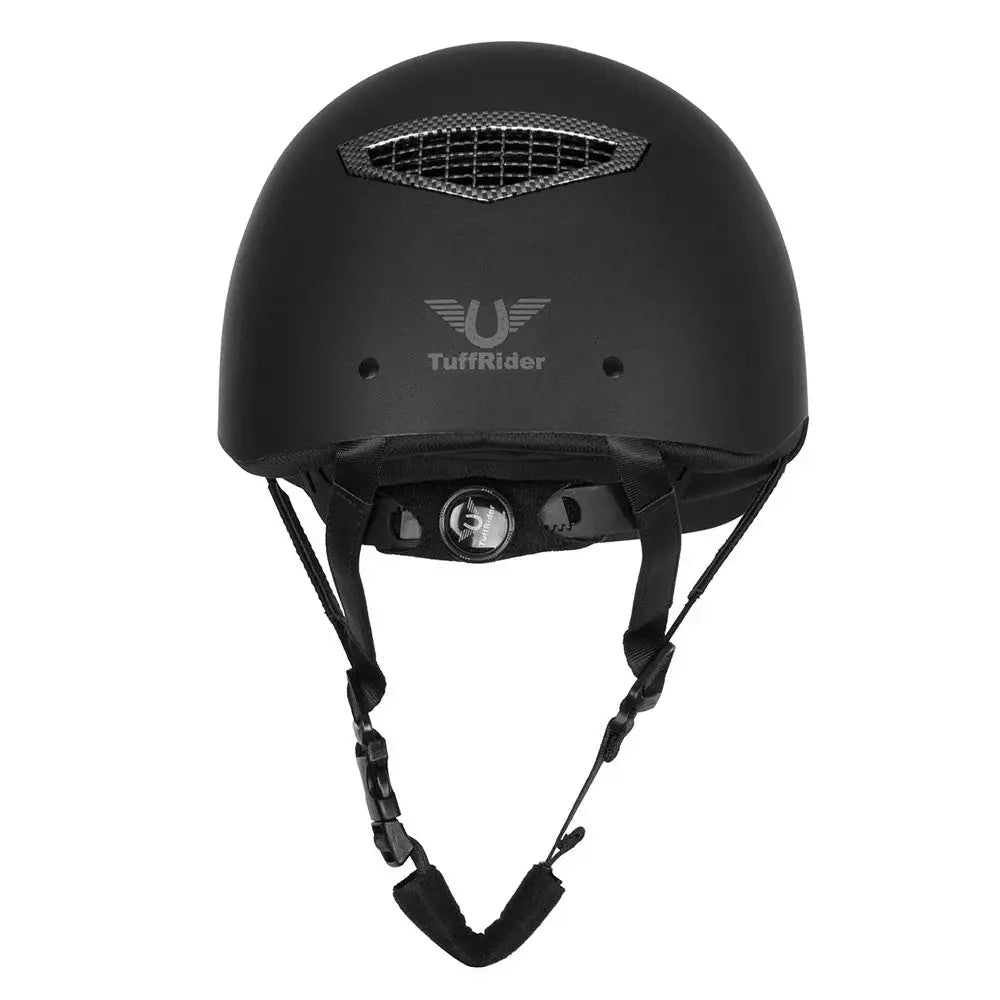 TuffRider Starter Helmet with Carbon Fiber Print Grill - Breeches.com - Flyclothing LLC