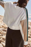 Round Neck Long Sleeve Sweatshirt - Trendsi - Flyclothing LLC