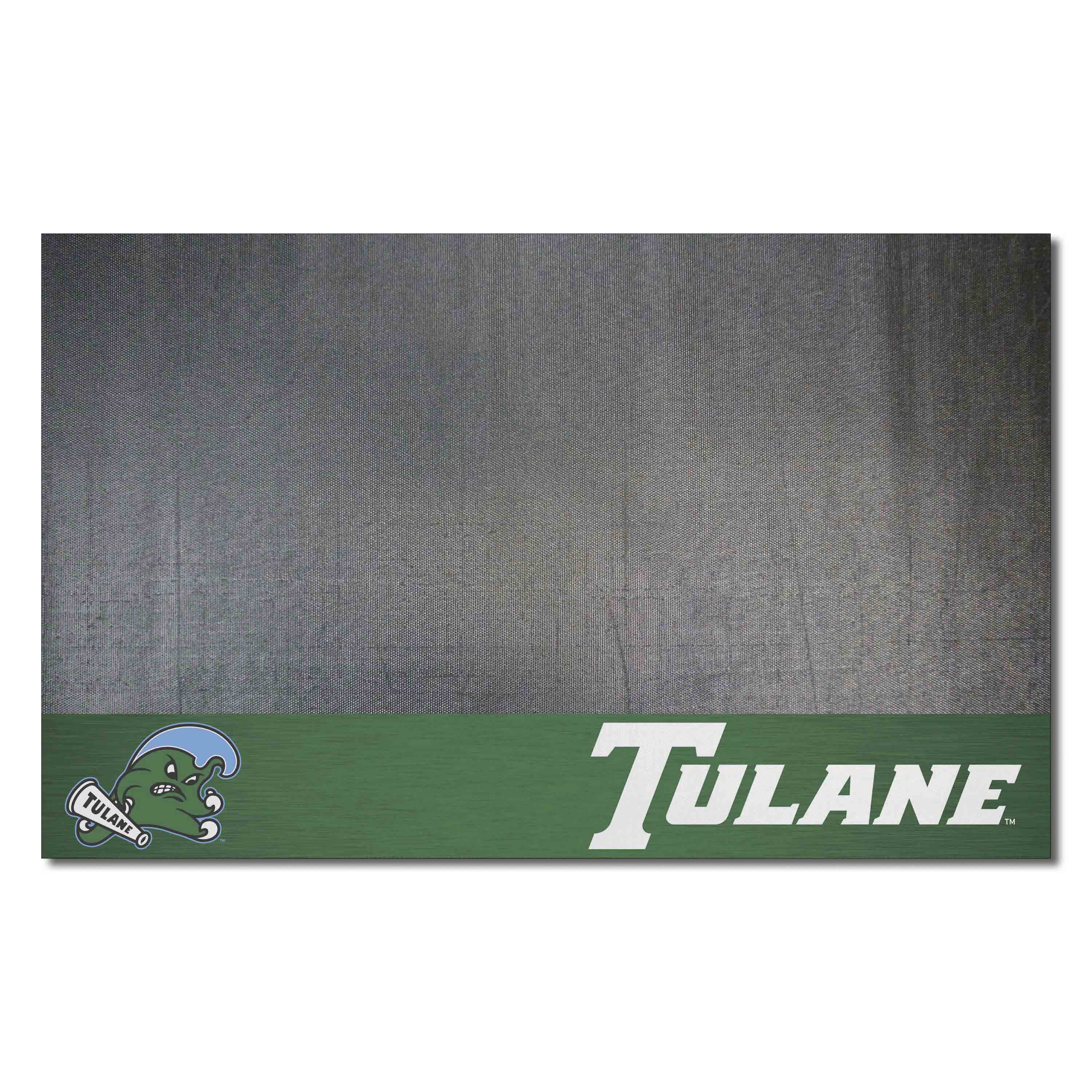 Tulane Green Wave Vinyl Grill Mat - 26in. x 42in. - Tulane