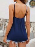 Ruched V-Neck Cami - Trendsi - Flyclothing LLC