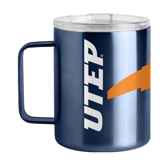 UTEP 15oz Hype Stainless Mug - Logo Brands - Flyclothing LLC