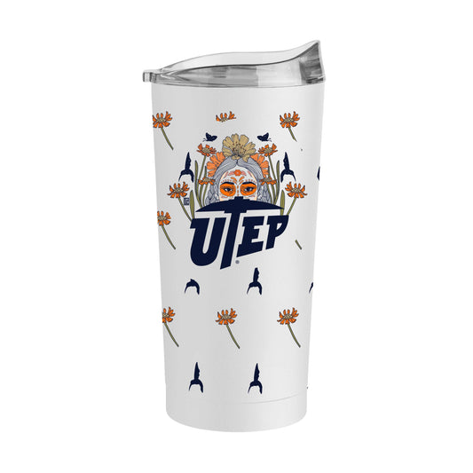 UTEP Hispanic Heritage 20oz Powder Coat Tumbler - Logo Brands - Flyclothing LLC