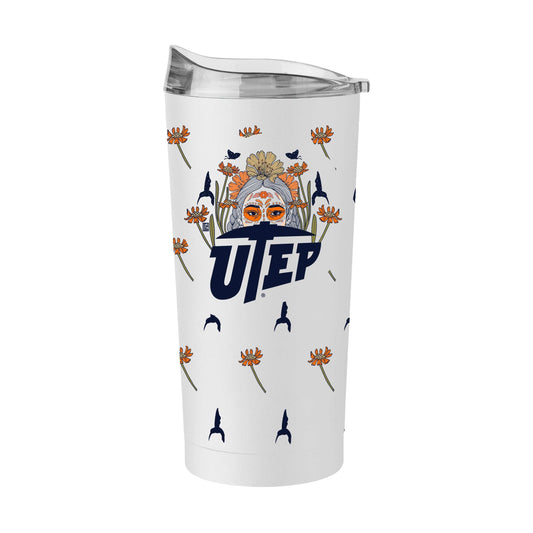 UTEP Hispanic Heritage 20oz Powder Coat Tumbler - Logo Brands - Flyclothing LLC
