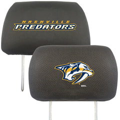 Nashville Predators Embroidered Head Rest Cover Set - 2 Pieces - Nashville Predators