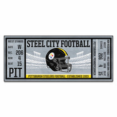 Pittsburgh Steelers Ticket Runner Rug - 30in. x 72in. - Pittsburgh Steelers