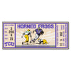 TCU Horned Frogs Ticket Runner Rug - 30in. x 72in.