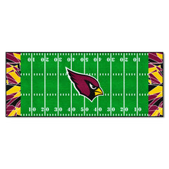 Arizona Cardinals Football Field Runner Mat - 30in. x 72in. XFIT Design - Arizona Cardinals