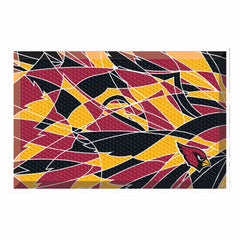 Arizona Cardinals Rubber Scraper Door Mat XFIT Design - Arizona Cardinals