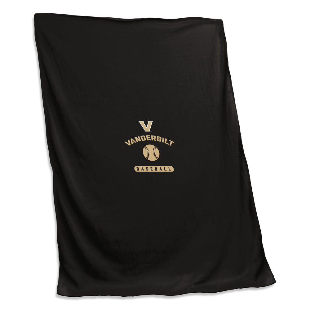 Vanderbilt Baseball Screened Sweatshirt Blanket
