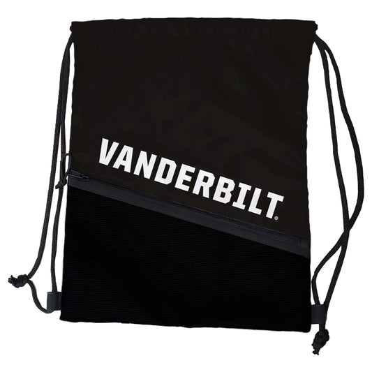 Vanderbilt University White Logo Tilt Backsack - Logo Brands - Flyclothing LLC