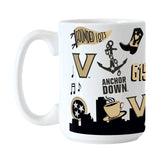 Vanderbilt 15oz Native Sublimated Mug - Logo Brands - Flyclothing LLC