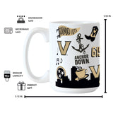 Vanderbilt 15oz Native Sublimated Mug - Logo Brands - Flyclothing LLC