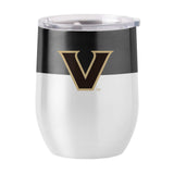 Vanderbilt 16oz Colorblock Stainless Curved Beverage - Logo Brands - Flyclothing LLC