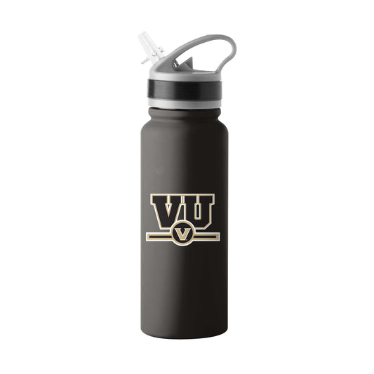 Vanderbilt 25oz Campus Color Letterman Stainless Single Wall Flip Top Bottle - Logo Brands - Flyclothing LLC