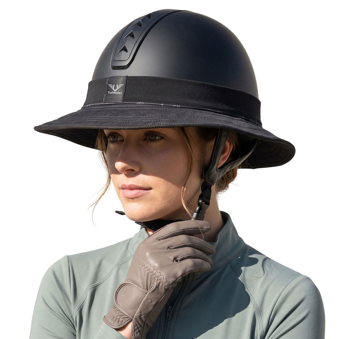 TuffRider 360 Sun Protection Riding Helmet Brim - Breeches.com - Flyclothing LLC