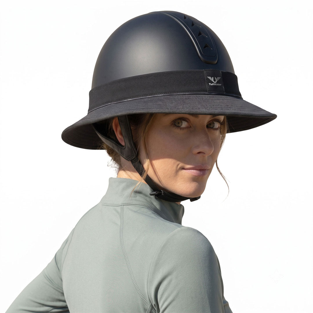 TuffRider 360 Sun Protection Riding Helmet Brim - Breeches.com - Flyclothing LLC