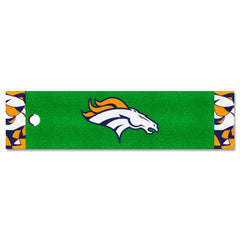Denver Broncos Putting Green Mat - 1.5ft. x 6ft. - Denver Broncos