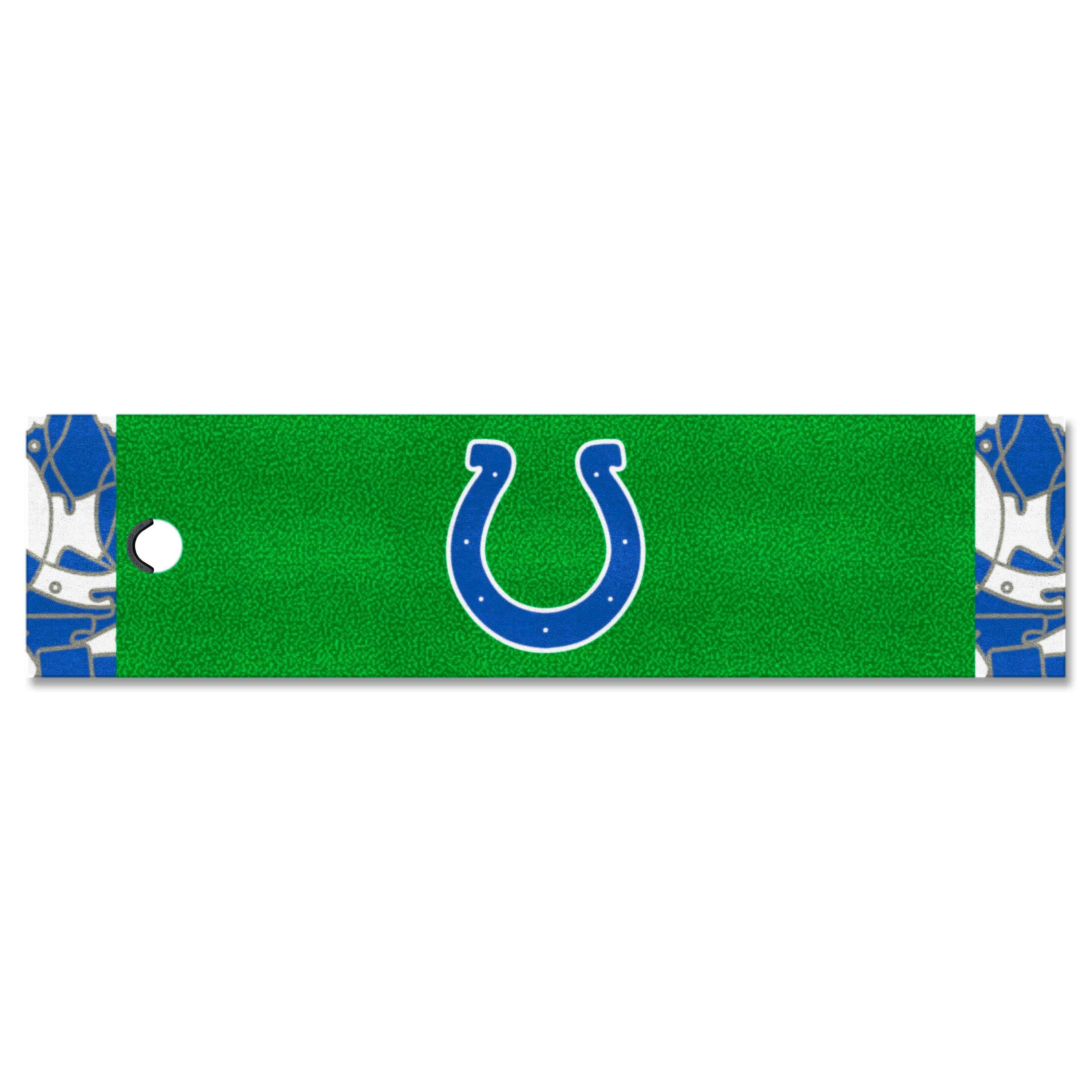 Indianapolis Colts Putting Green Mat - 1.5ft. x 6ft. - Indianapolis Colts