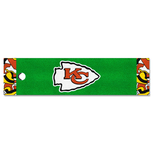 Kansas City Chiefs Putting Green Mat - 1.5ft. x 6ft. - Kansas City Chiefs