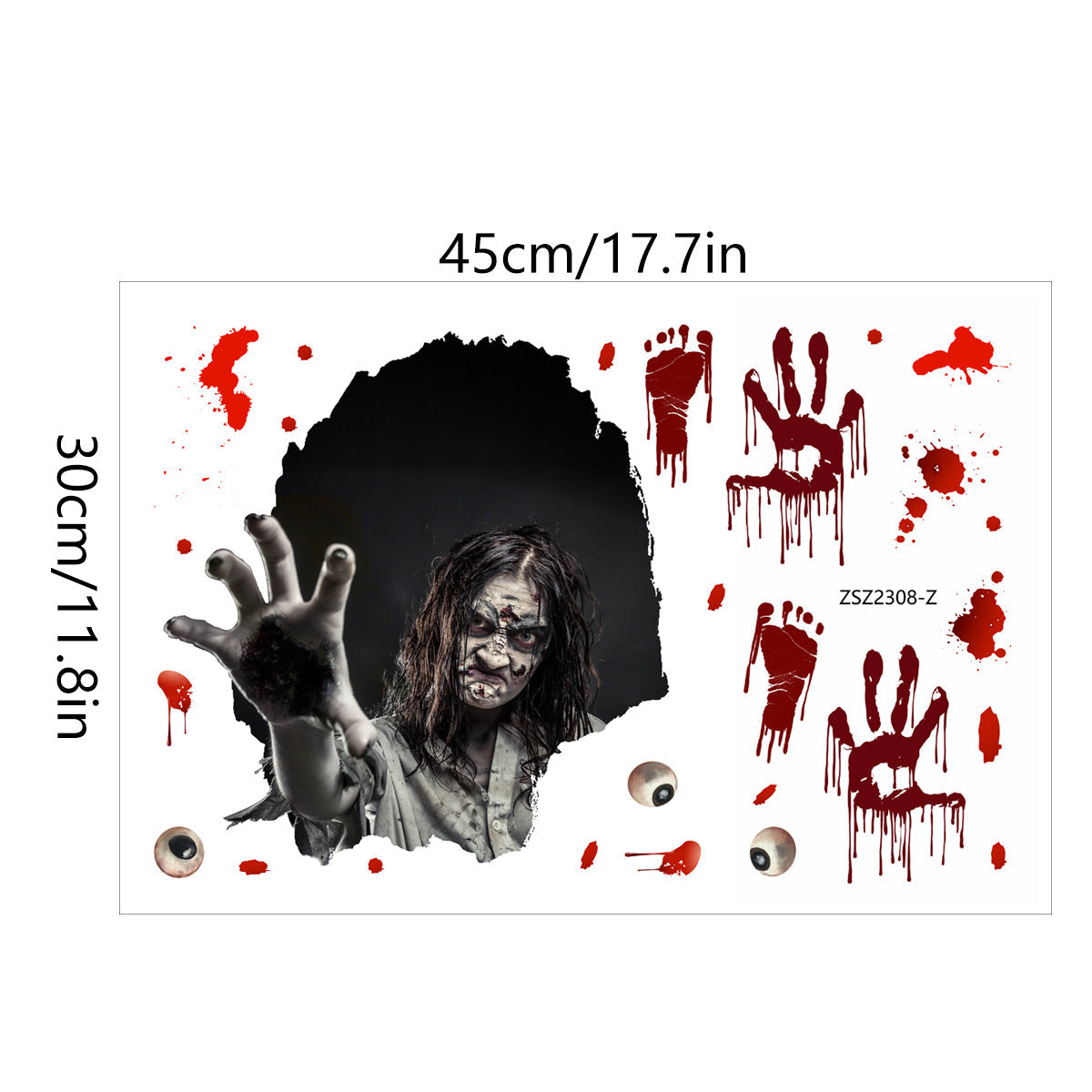 Halloween decoration stickers - My Store - Flyclothing LLC