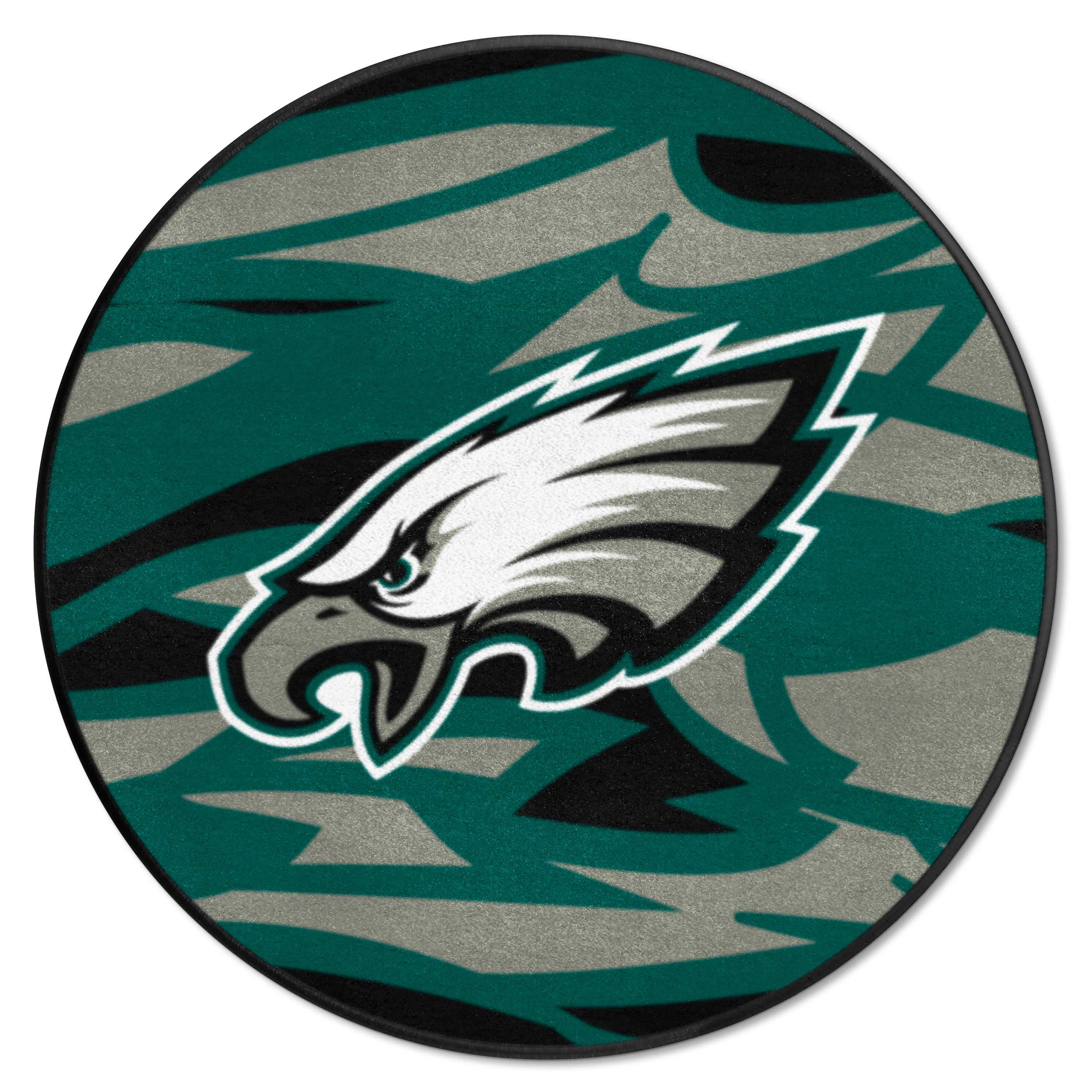 Philadelphia Eagles Roundel Rug - 27in. Diameter XFIT Design - Philadelphia Eagles