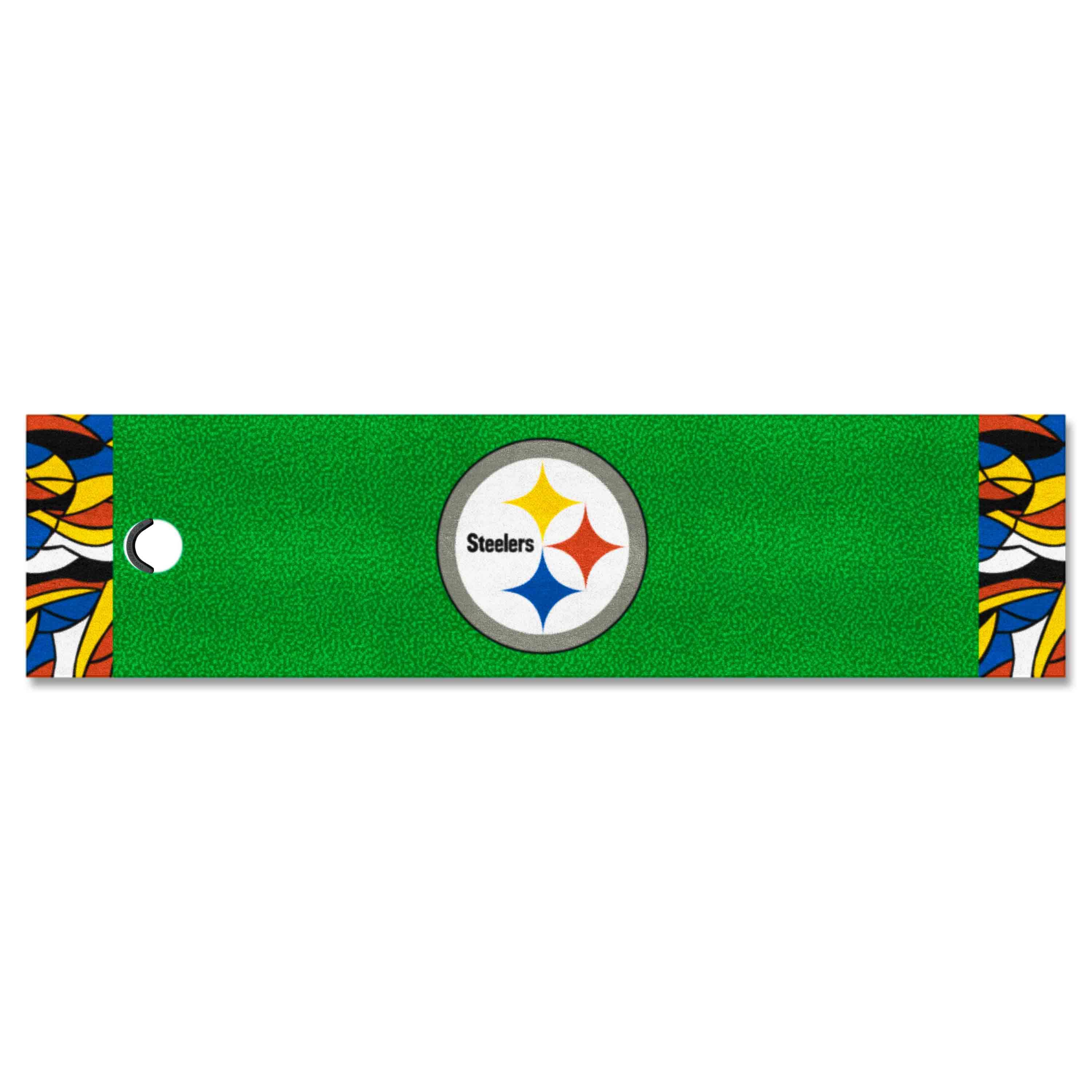 Pittsburgh Steelers Putting Green Mat - 1.5ft. x 6ft. - Pittsburgh Steelers