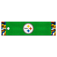 Pittsburgh Steelers Putting Green Mat - 1.5ft. x 6ft. - Pittsburgh Steelers