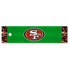San Francisco 49ers Putting Green Mat - 1.5ft. x 6ft. - San Francisco 49ers