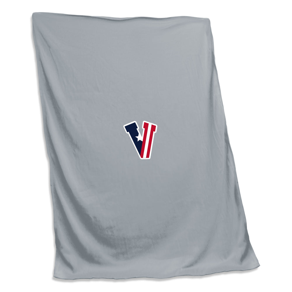 Virginia Red White & Hoo Screened Sweatshirt Blanket