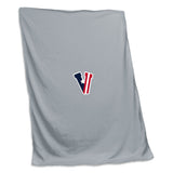 Virginia Red White & Hoo Screened Sweatshirt Blanket