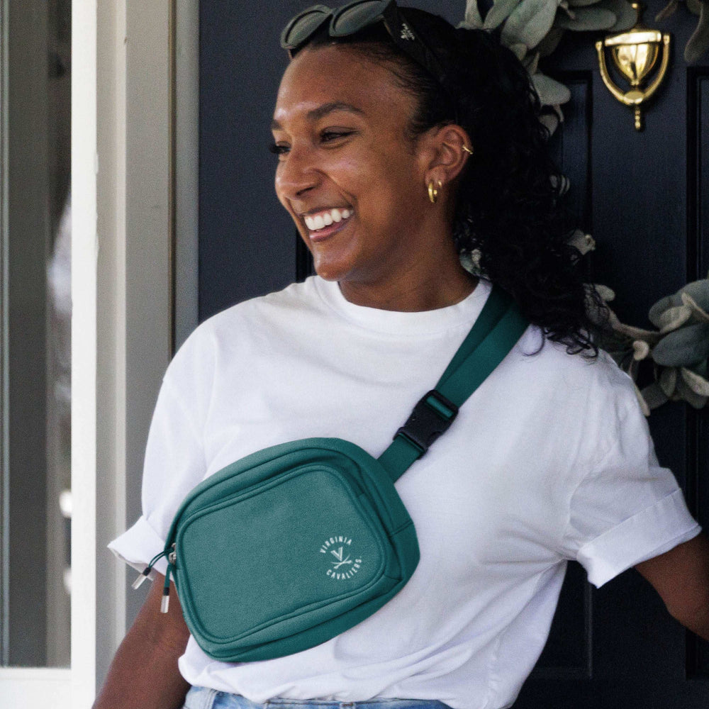 Virginia Everyday Jade Belt Bag - Logo Brands - Flyclothing LLC
