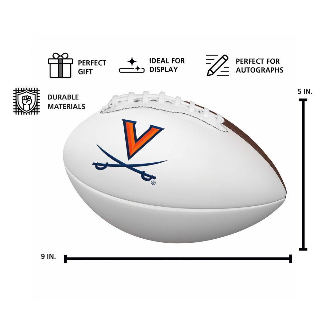 Virginia Mini Autograph Football - Logo Brands - Flyclothing LLC
