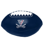 Virginia Red White and Hoo Navy Micro Soft Football - Logo Brands - Flyclothing LLC