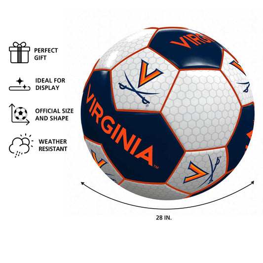 Virginia Soccer Ball - Logo Brands - Flyclothing LLC