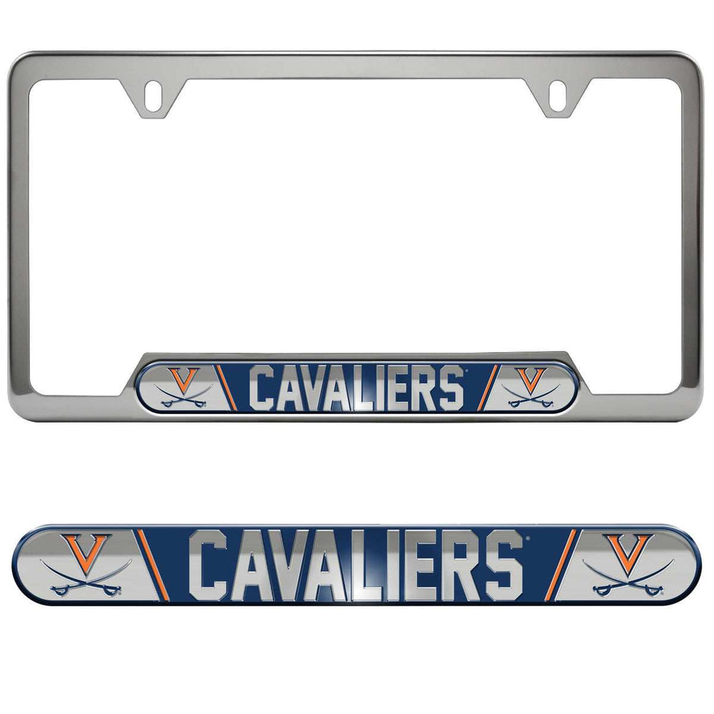 University of Virginia Embossed License Plate Frame - Logo Brands - Flyclothing LLC