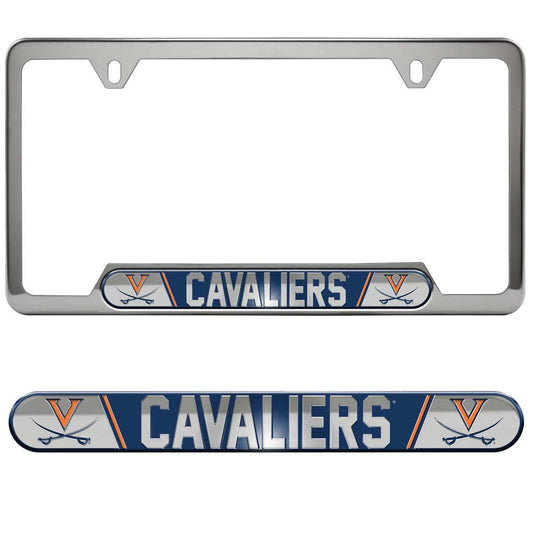 University of Virginia Embossed License Plate Frame - Logo Brands - Flyclothing LLC
