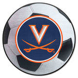University of Virginia Soccer Ball Mat - Logo Brands - Flyclothing LLC