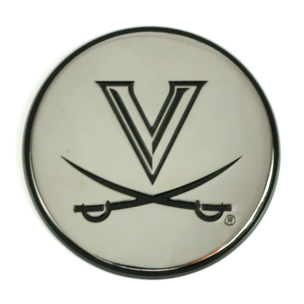 University of Virginia Chrome Emblem - Logo Brands - Flyclothing LLC