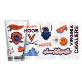 Virginia 16oz Native Pint Glass