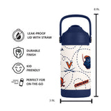 Virginia 12oz Mascot SS Kids Bottle - Logo Brands - Flyclothing LLC