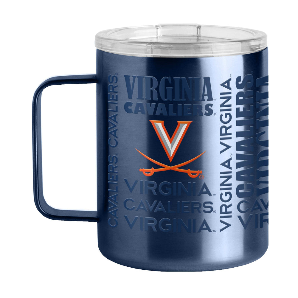 Virginia 15oz Replay Stainless Steel Mug - Logo Brands - Flyclothing LLC