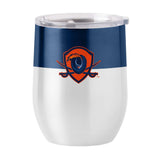 Virginia 16oz Colorblock Stainless Curved Beverage - Logo Brands - Flyclothing LLC