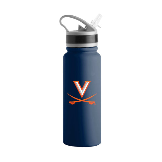 Virginia 25oz Campus Color Letterman Stainless Single Wall Flip Top Bottle - Logo Brands - Flyclothing LLC